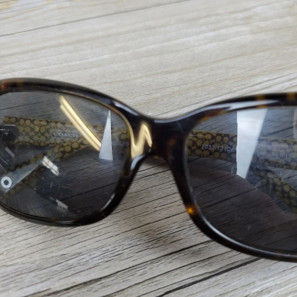 Coach Sunglasses HC 8016 Ciara 5033/13 Dark Tortoise Crystal  Womens Frames Only